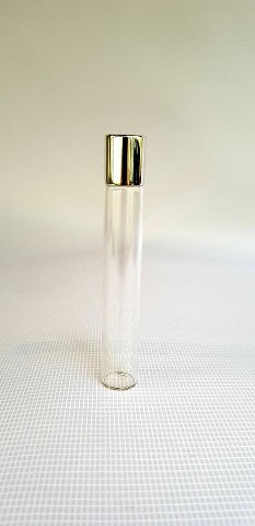 FLA0008 - FRS.ROLL ON VIDRO 10ML FLINT TPA PRATA