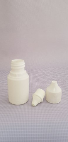 FRS0005 - FRS.PLAST.C.GOTAS 18MM 010ML BRANCO 