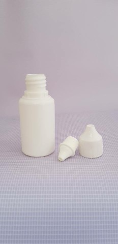 FRS0021 - FRS.PLAST.C.GOTAS 18MM 020ML BRANCO