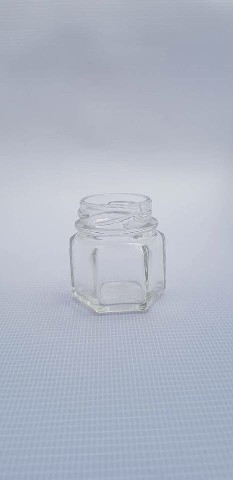 PTA0030 - POTE VIDRO 0040ML GARRA 38MM SEXTAVADO 602
