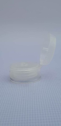 TFL0009 - TAMPA FLIP TOP 32MM NATURAL C/ FILETE PRATA