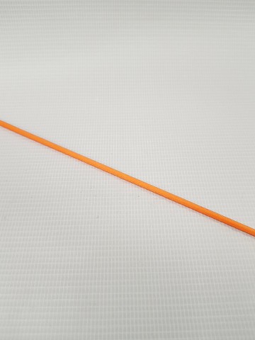 VAR0006 - VARETA DE FIBRA 3MMX25CM LARANJA